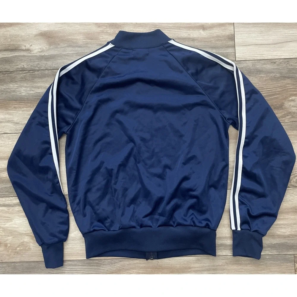 Vintage Todd 1 Track Jacket Size M – Blue & White‎ Stripes 1980s–1990s